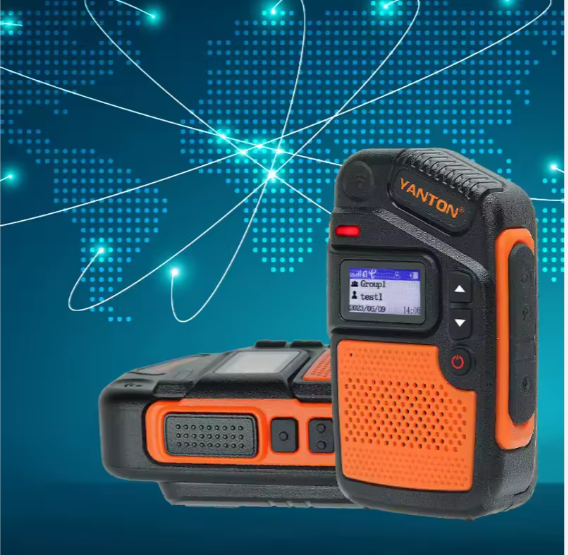 YANTON T-X2 Handheld 4G POC Walkie Talkie with GPS IPX4 Water Resistance Long Range Communication 1500-2000mAh Battery