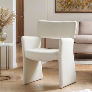 Fauteuil lounge moderne en velours <span class=keywords><strong>Evelyn</strong></span> Velvet Series avec structure en bois massif - Durable et écologique pour salon, hôtel, hall d'entrée - Product Image 6