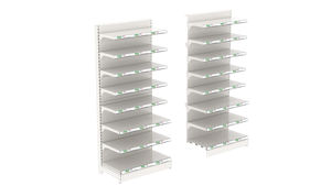 Estantes de Supermercado Perforados Personalizados ODM/OEM con Ganchos, Exhibidores Metálicos con Panel Perforado para Tiendas de Accesorios Móviles - Product Image 5