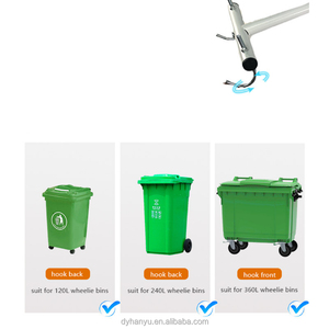 Efficient Iron <strong>Manual</strong> Wheelie Bin Compactor for Waste Management Optimal <strong>Solution</strong> for Compacting Waste Bins - Product Image 6