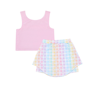 Conjuntos de <span class=keywords><strong>Ropa</strong></span> Deportiva para Adolescentes, <span class=keywords><strong>Ropa</strong></span> de Yoga de Nailon, Vestido Atlético de <span class=keywords><strong>Tenis</strong></span> para <span class=keywords><strong>Niñas</strong></span> - Product Image 4