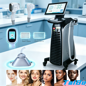 Appareil d'épilation au laser à diode à 4 ondes professionnel 3000W, approuvé CE médical, épilation permanente indolore pour tout le corps, appareil professionnel - Product Image 1