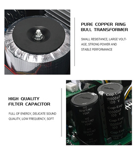 GAP-EK6000 chuyên nghiệp khuếch đại âm thanh Preamplifier Công suất âm thanh karaoke khuếch đại với USB BT MP3 - Product Image 4