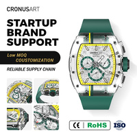 Montres de sport de luxe légères pour hommes Montres mécaniques automatiques ultra-légères Montres pour hommes tendance d'affair