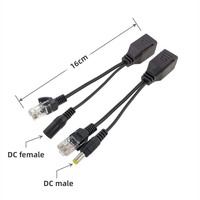 Répartiteur d'injecteur cantwell Poe Non Standard alimentation réseau Rj45 câble POE DC 12V POE séparateur d'injecteur