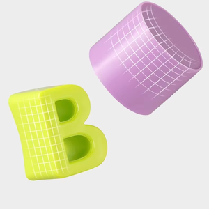 Cubo di Attività Multifunzione per Bambini, Giocattolo Educativo in Plastica 2 in <span class=keywords><strong>1</strong></span> con Forme e Lettere, Vendita Calda - Product Image 5