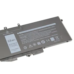 WDXOR Laptop Battery For Dell Inspiron 13 Vostro 14 5468D 15 5568D 3CRH3 T2JX4 FC92N CYMGM Notebook Batteries