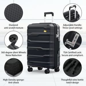 กระเป๋าเดินทางธุรกิจ MGB หลายสี พื้นผิวกันลื่น ดีไซน์มินิมอล ล้อเงียบ ทนทาน - Product Image 3