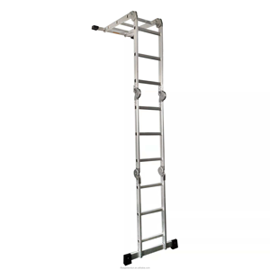 <span class=keywords><strong>Escalera</strong></span> Plegable de Aluminio Multiusos con Bisagra <span class=keywords><strong>Pequeña</strong></span>, Escaleras Interiores y Exteriores - Product Image 3