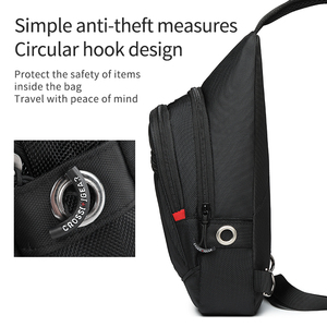 Túi đeo chéo nam hiện đại <span class=keywords><strong>2025</strong></span> mới nhất, bền, chống nước, có ngăn chống trộm, nhỏ gọn - Product Image 3