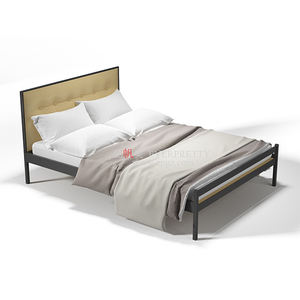 Moderno doble cama de tamaño de cama individual de madera dormitorio boda cama fabricante de muebles - Product Image 2