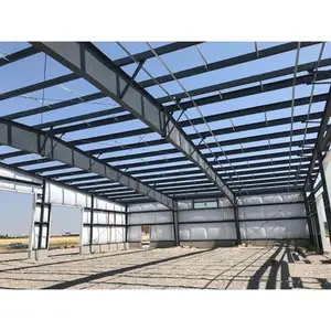 Factory Hangar Building Low Price Metal with Autocad Drawing Prefabricated Steel Structure Warehouse China