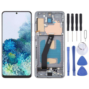 Display di Ricambio per Samsung S20 5G, <span class=keywords><strong>Riparazione</strong></span> <span class=keywords><strong>Schermo</strong></span> <span class=keywords><strong>Smartphone</strong></span> con Garanzia di 1 Anno, Touch Screen per Samsung S20 5G - Product Image 1