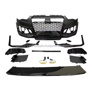 New PNB High Quality Audi A5 B8.5 S5 12-16 Conversion Kit Upgrade 17-19 RS5 B9 Gloss Black Bumper | 6-Month Warranty - Product Image 2