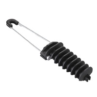 Support de tension de pince de câble à fil de chute, pince de suspension pince de cale d'ancrage pour câble basse tension, fabriqué en Chine