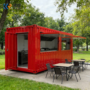 حاوية متعددة الوظائف لمقهى وبار مع مطبخ مجهز بالكامل بتصميم حاوية شحن - Product Image 6