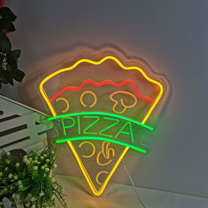 Letrero de Neón LED con Forma de Pizza, Decoración de Pared para Bodas, Dormitorios, Fiestas de Cumpleaños, Tiendas, Bares, Arte, Luz de Neón LED - Product Image 2