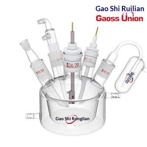 Cellule d'électrolyse traditionnelle à 5 ports de la série C004, équipement de <span class=keywords><strong>test</strong></span> électrochimique - Product Image 1