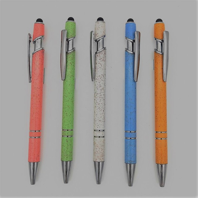 Friendly Biodegradable Recycled Wood Sports Ballpoint Pen with for Function 1.0mm