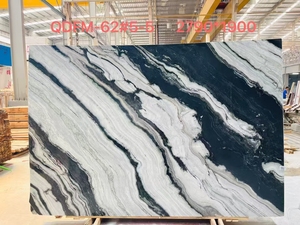 Hiện đại đánh bóng panda bằng đá cẩm thạch trắng đá cho biệt thự trong nhà nhập tường sàn & cầu thang giá tốt nhất - Product Image 6