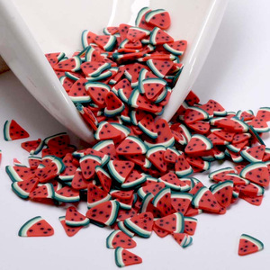 <span class=keywords><strong>Handmade</strong></span> Tự Làm Dâu Tây Màu Móng Tay Nghệ Thuật Keo Thả Trang Trí Nhỏ Làm Đầy Trái Cây Lát Đất Sét Thủ Công Đầy Màu Sắc Đồ Trang Sức Gốm - Product Image 2