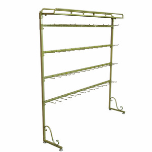 حامل عرض مخصص للملابس مع شعار مخصص، رفوف للبوتيكات، حامل ملابس معلق - Product Image 6