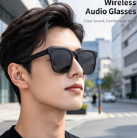 Lunettes de soleil intelligentes avec commande par bouton-poussoir et double batterie - Assistant vocal, navigation musicale, appels et plus encore