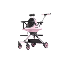 Nouveau Haute Qualité Pliable Double Landau Bébé Poussette Voyage Chariot Bébé Push Carwagon poussette