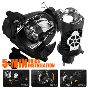 Vendita calda H/L fascio 6000K 12V 100W 22000Lm Zdt08 Canbus H4 BI Led proiettore lente per fari <span class=keywords><strong>auto</strong></span> 24V IP67 lampadina - Product Image 6