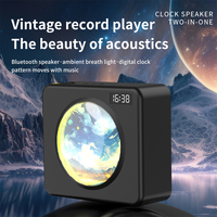 2024 nouveau haut-parleur Led Hifi Subwoofer 6.5W extérieur étanche sans fil Altavoz bleu dent haut-parleurs Vintage tourne-disque