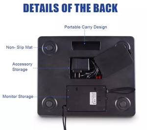 Bilancia per spedizione digitale 180Kg 200kg bilancia per spedizione pesante in acciaio inox ad alta precisione per pacchi/valigie/bilance per animali domestici - Product Image 4