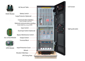 Three Phase Online <strong>UPS</strong> 10KVA Industrial <strong>UPS</strong> <strong>20KVA</strong> 30KVA 40KVA 60KVA 80KVA Built In Isolation Transformer <strong>UPS</strong> Backup Power Supply - Product Image 5