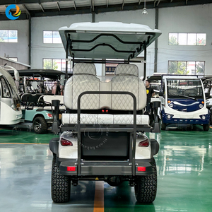 Carrito de Golf Robetaa de 6 Plazas con Asientos Orientados hacia Adelante, Batería de Litio, Todoterreno, Elevado, para Jardín, Villa o Campo de Golf - Product Image 6