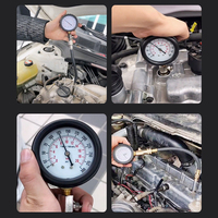 Manomètre de compression de pompe à carburant pour moteur essence/diesel en alliage de haute qualité, personnalisable, outil de réparation automobile