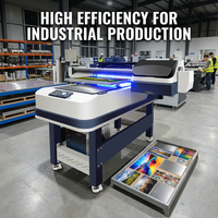 Imprimante UV multifonctionnelle 60*90cm Pro avec 3 têtes I1600 I3200, machine d'impression à plat pour bois, métal, cuir, toile, personnalisable