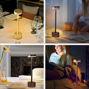 Nordic Simple Modern Metal Flexible Battery-Powered Desk <strong>Lamp</strong> <strong>Charge</strong> and Plug Dual Purpose Bedroom Ambiance <strong>Lamp</strong> - Product Image 6