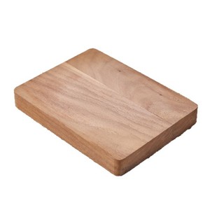Blocs carrés en bois de noyer, pin et hêtre, matériau artisanal pour bricolage, base décorative pour sous-verre, style moderne et simple fait main - Product Image 5