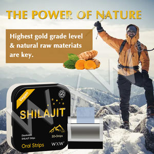 Articles les plus vendus Bandelettes orales Shilajit énergétiques sans sucre Shilajit à absorption rapide en couche mince - Product Image 4