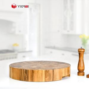 <span class=keywords><strong>Tabla</strong></span> <span class=keywords><strong>de</strong></span> cortar <span class=keywords><strong>de</strong></span> grano final, Planche <span class=keywords><strong>de</strong></span> teca a decouper, bloque <span class=keywords><strong>de</strong></span> carnicero redondo, <span class=keywords><strong>tabla</strong></span> <span class=keywords><strong>de</strong></span> charcutería Extra gruesa para Cocina - Product Image 4