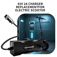 Chargeur de batterie de scooter électrique OEM personnalisé 12V 8A 1S UPS, lithium, plomb-acide, OTP, port CC, pliable, ABS+PC, ignifuge, universel