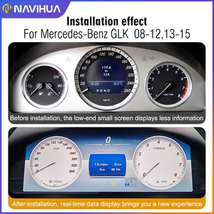 NaviHua <b>for</b> Mercedes Benz GLK 2008 2015 <b>Car</b> Digital Cluster LCD Dashboard Screen Automotive <b>Speedometer</b> Virtual Cockpit Upgrade - Product Image 4
