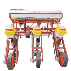 Semoir manuel de maïs monté sur tracteur avec applicateur d'engrais à moteur intégré - Product Image 6