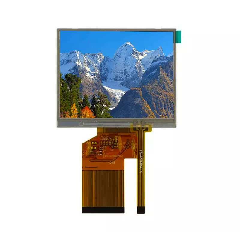 Módulo de panel de visualización de pantalla táctil capacitiva LCD TFT g de control industrial personalizado de 3,5 pulgadas