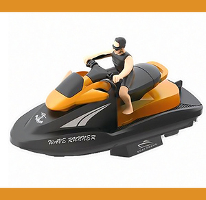 Kapal Motor Keren Anak-anak, Kit Remot Kontrol 4CH <span class=keywords><strong>Rc</strong></span> Mini - Product Image 6