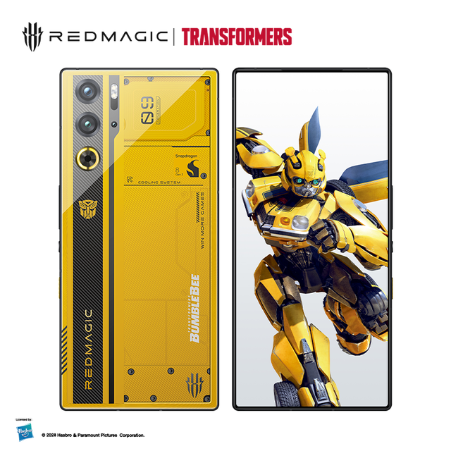 Nubia Red Magic Redmagic 9 PRO+ Plus Bumblebee Version 5G Gaming Phone Snapdragon 8 Gen3 6.8" 50MP 6500mAh Battery 165W Charger