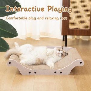 Personalización al por Mayor del Rascador para Gatos de Sisal <span class=keywords><strong>y</strong></span> Papel Ecológico de Último Diseño - Product Image 5
