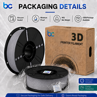 Filament d'imprimante 3D Becreative TPU 85A Ultra Souple 1,75 mm 1 kg – Qualité de lot cohérente pour impression en série, précision 0,02 mm, 50 bobines directes