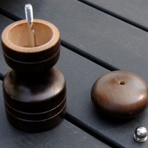 Customized Eco-Friendly Wood Pepper and Salt <b>Grinder</b> Mill <b>Mini</b> OEM & ODM for Kitchen Cooking - Product Image 4