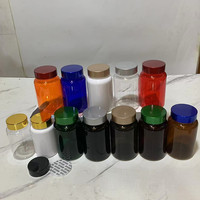 Conteneur à capsules Hengjian, bouteille en plastique vide pour pilules, compléments alimentaires, emballage de capsules de vitamines, 50 ml, 80 ml, 100 ml, 120 ml, 150 ml, 200 ml