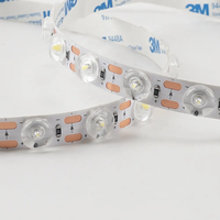 Bande lumineuse LED optique sans ombre 170 degrés 24V 2835 luminosité 36LEDs/m 12 W/m USB NFC connectivité bande lumineuse intelligente cuivre